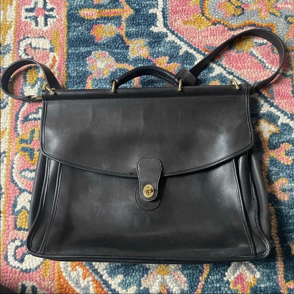 Coach Bags Coach Beekman Leather Briefcase Messenger Bag Briefcase